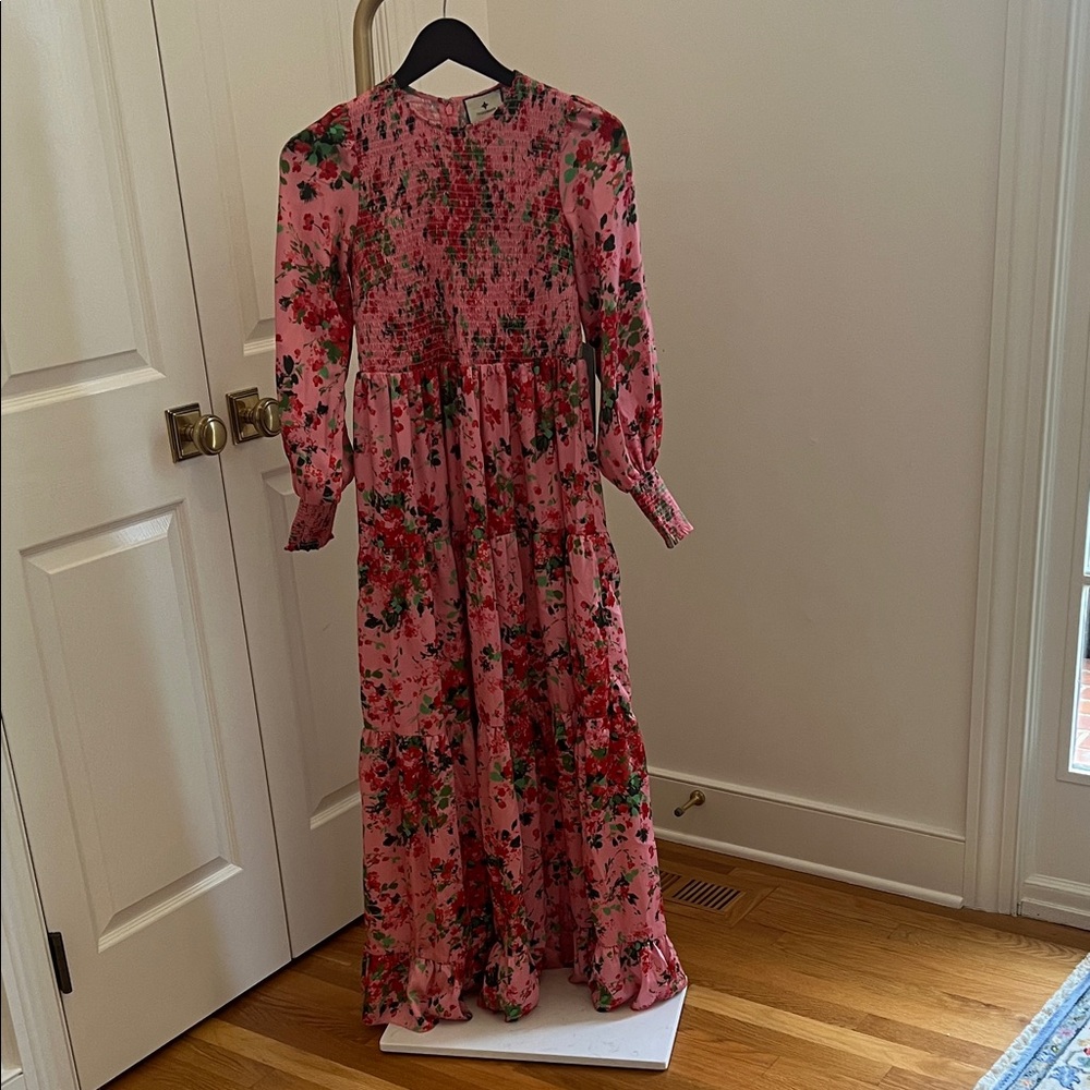Tuckernuck Pink Floral Maxi Dress - Picture 2 of 5